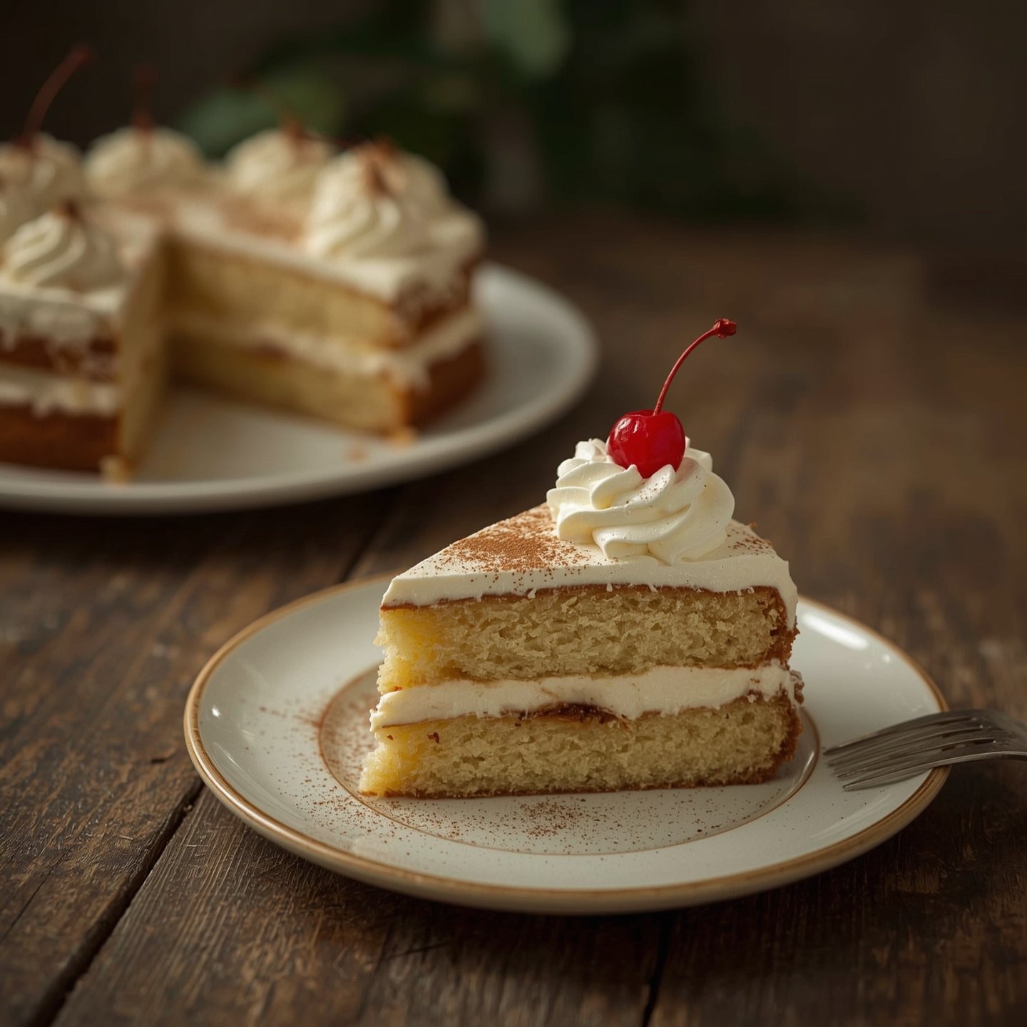 Torta tres leches artesanal en Valencia de Patisserie de Marcela